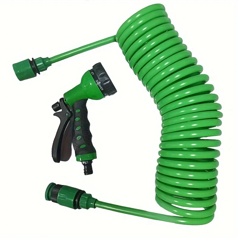 7.5/15/30m Garden Hose Telescopic Garden Irrigation Washing Hose Water Extendable Spray Car Water Pipe Hose Water Spring