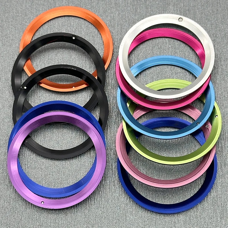 Custom Edition 38mm Curved Ceramic Ring SKX007 Bezel Insert NH35 Case Ring Fits SKX007 SKX009 GMT SUB Case NH35 NH36 Movement Wa view 6