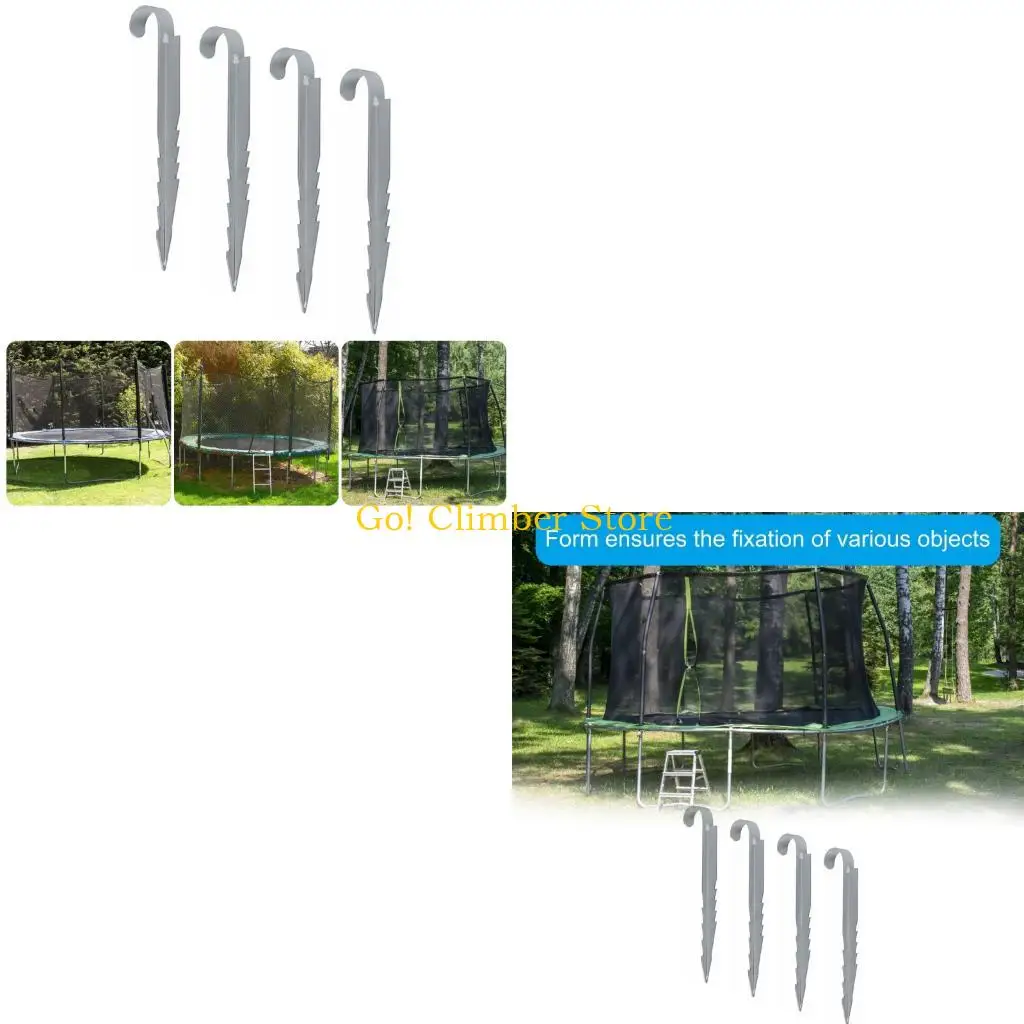 

Q84C 4 шт. наземные колья, садовые пейзажные анкерные колья, прочные анкеры