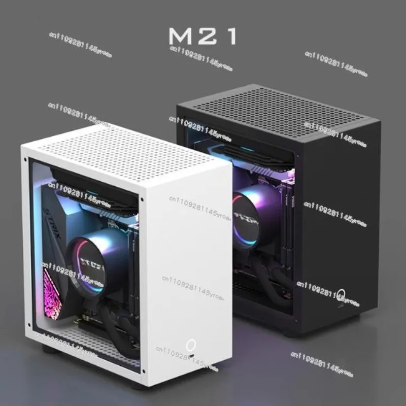 M21M31 itx chassis 120 water-cooled, half-height graphics card, small 1U power supply