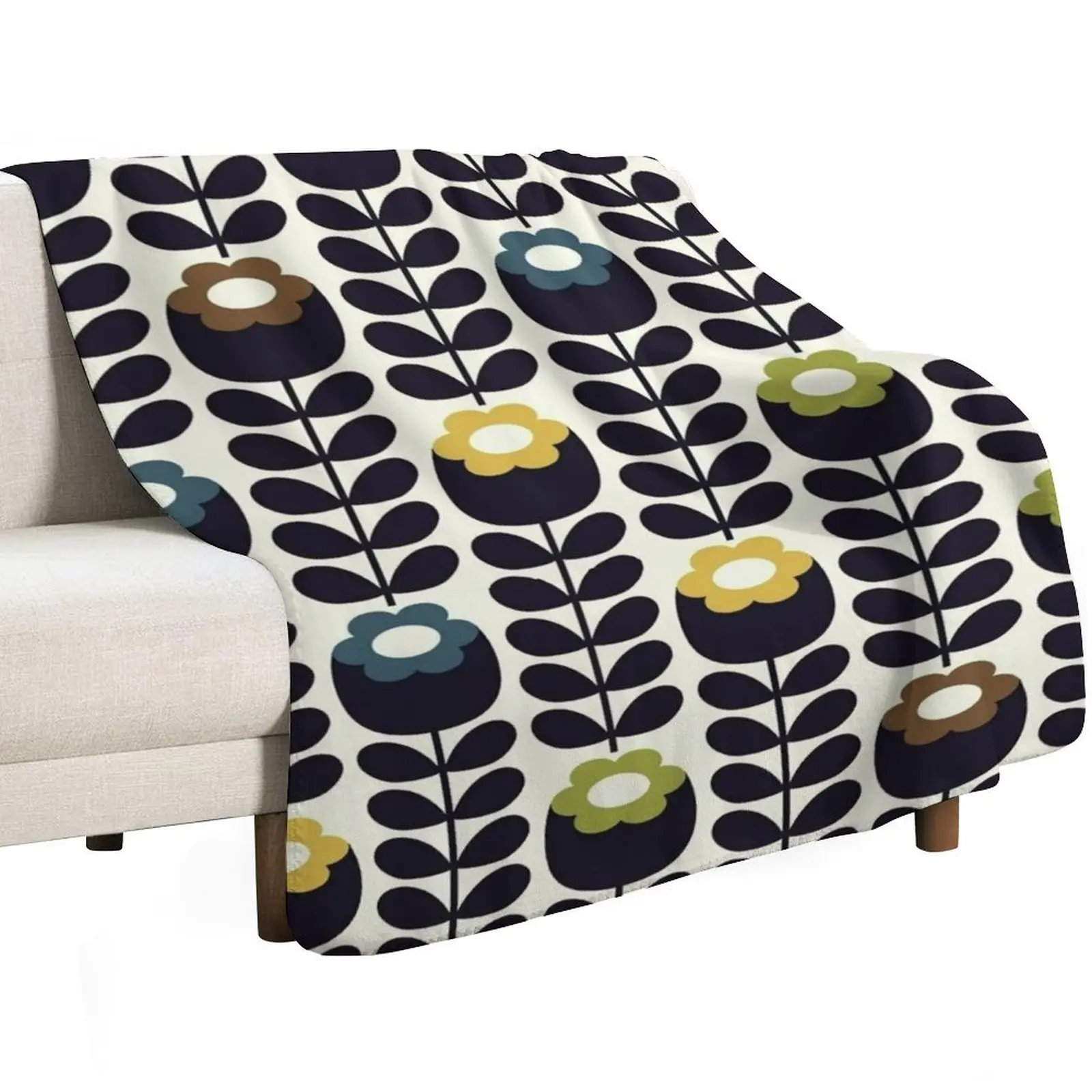 ORLA KIELY Throw Blanket Durable Warm Blanket for Daily Home Use