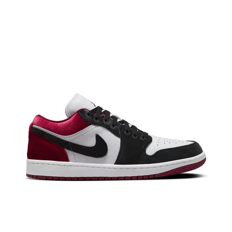 Jordan Air Jordan 1 Low Fashionable, Versatile, Anti slip, Durable, Low cut Retro Basketball Shoes for Men and Women