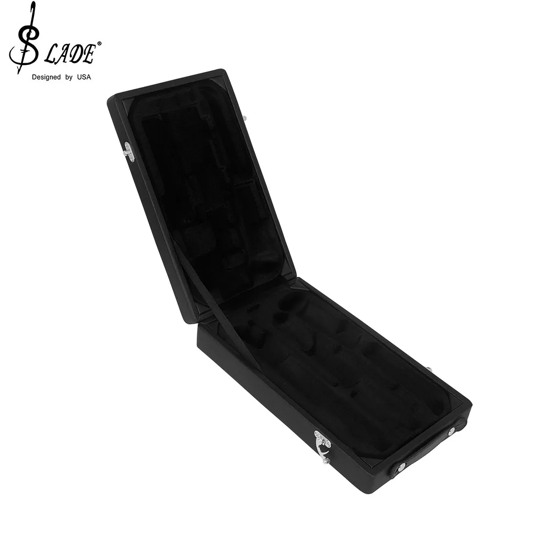 

Oboe Carrying Case Leather Black Portable Hard Bag with Lining Padded Thick Woodwind Instruments Oboe Accessories