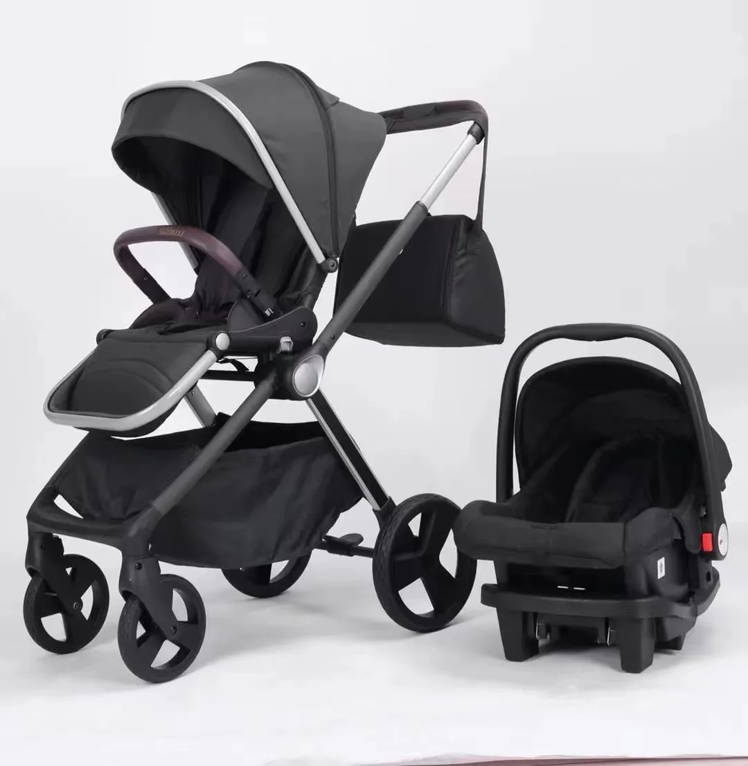 china baby stroller foldable baby stroller with travel 360 degree rotation function with big wheels