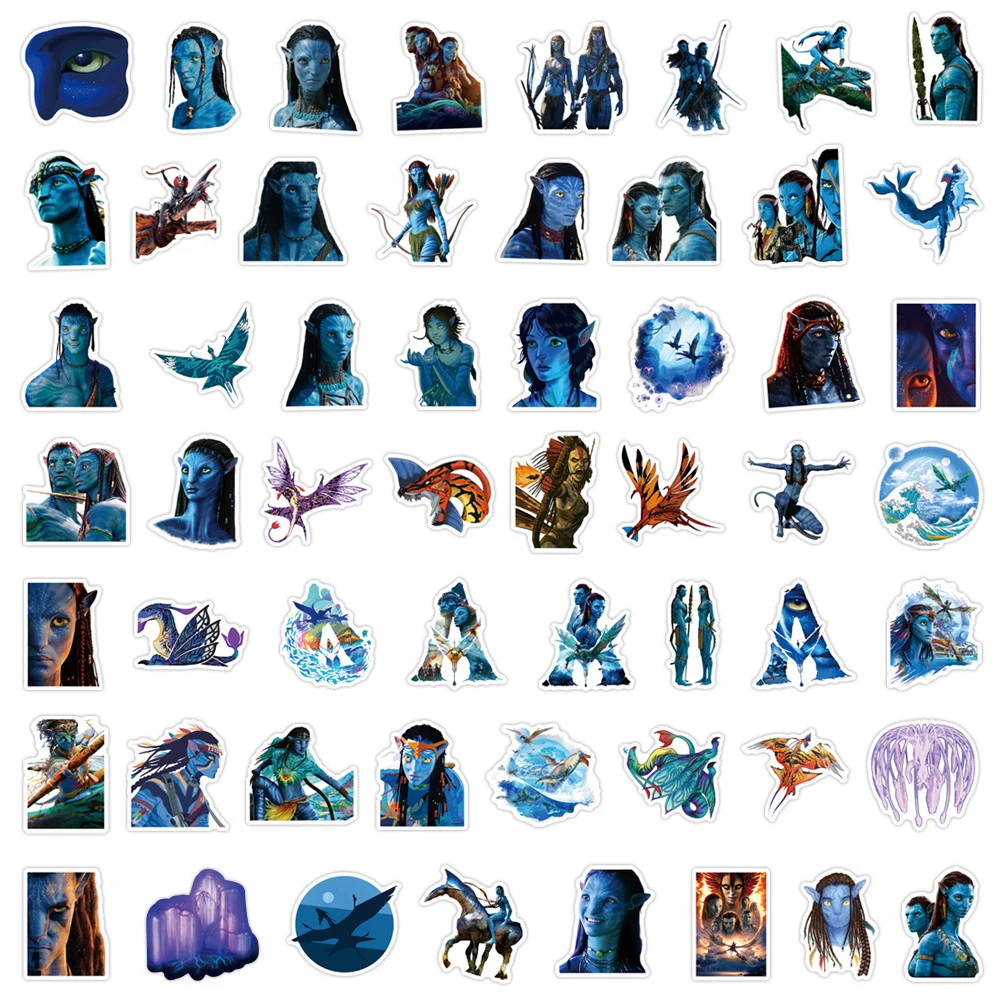 10/30/55pcs Avatar：Fire and Ash Disney Movie Stickers Funny Graffiti Decals Skateboard Helmet Phone Diary Cool Cartoon Sticker