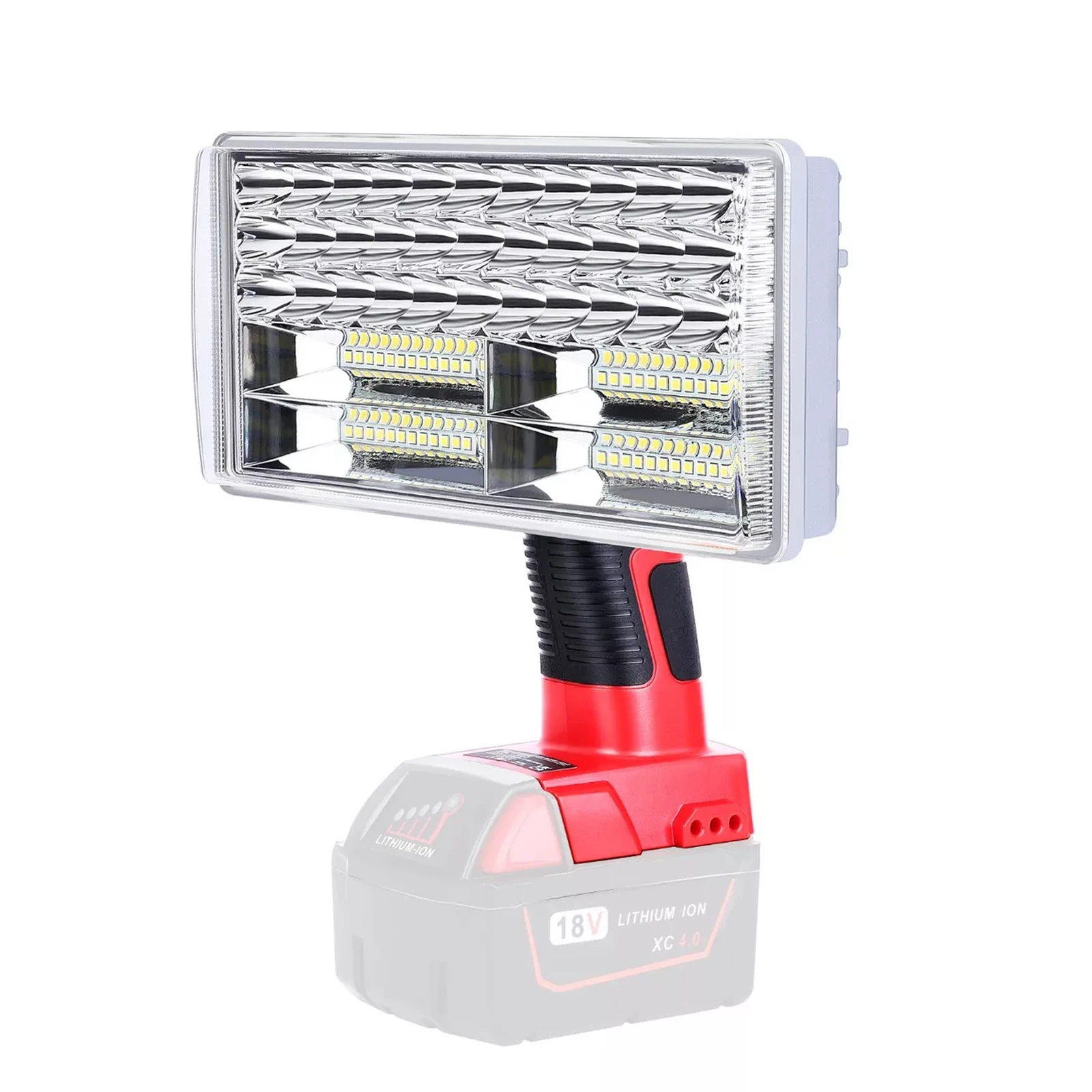 مصباح عمل ليد M18 لبطارية ليثيوم أيون ميلواكي ، مصباح عمل رأسي ، أداة كهربائية ، طوارئ ، 4200LM ، 40W ، 9 in