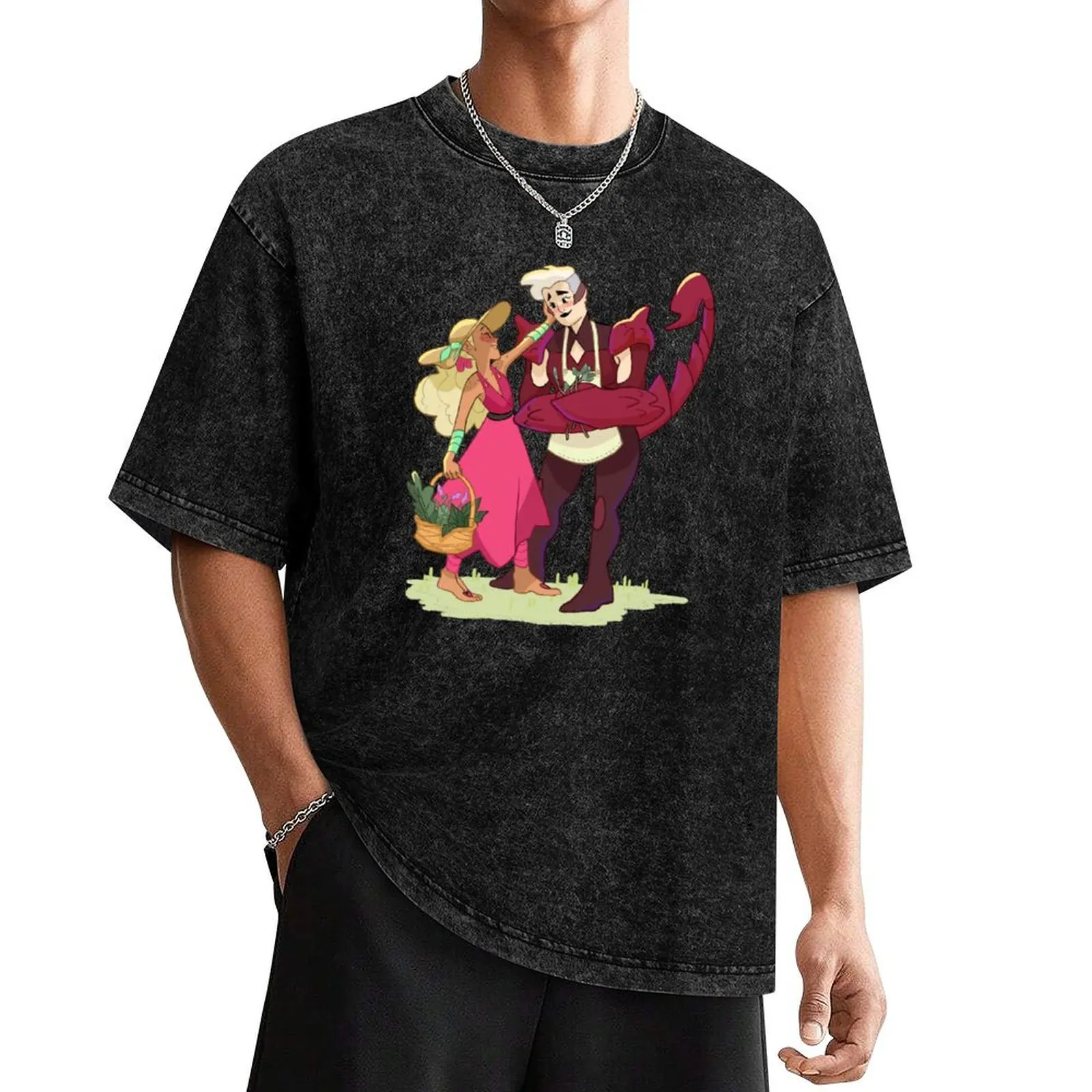 

She-Ra Scorpia and Perfuma T-Shirt football t shirt sublime clothes for men