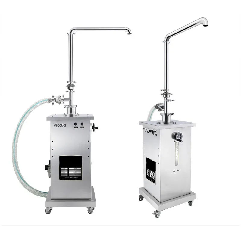 Pure Pneumatic Feeding Machine Stainless Steel Food Paste Liquid Automatic Suction conveying machine Filling equipment