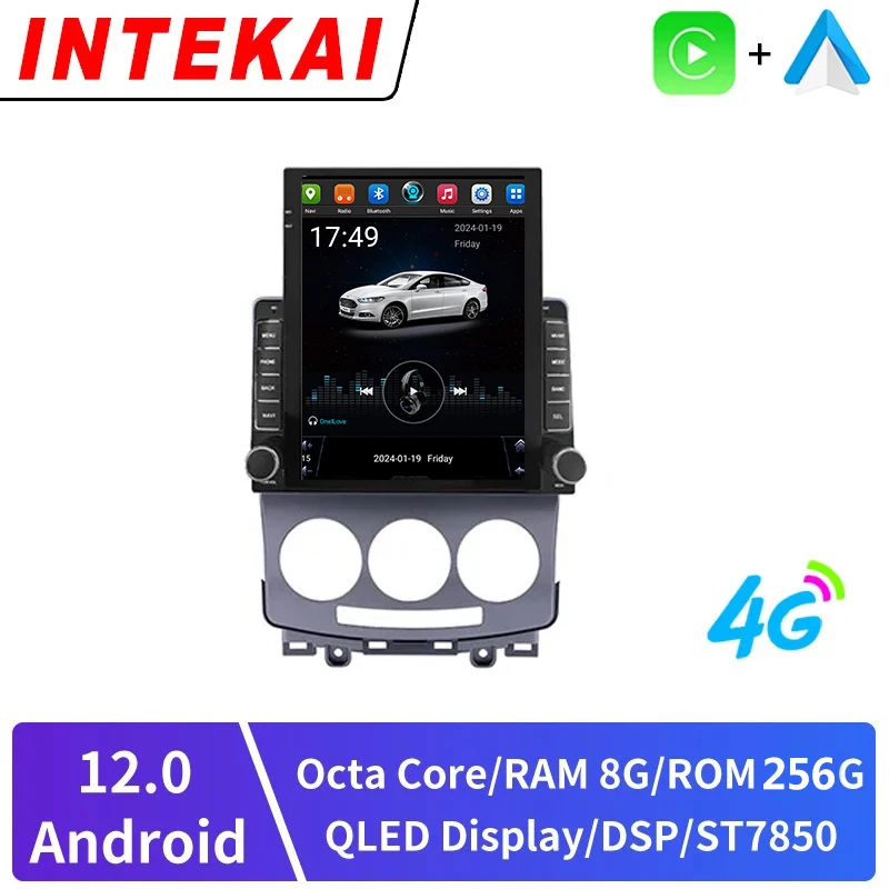 

9,7-дюймовый вертикальный стиль Tesla с экраном Android, автомобильное радио для Mazda 5 2005-2010, GPS-навигация, стерео, мультимедийный видеоплеер, головное устройство