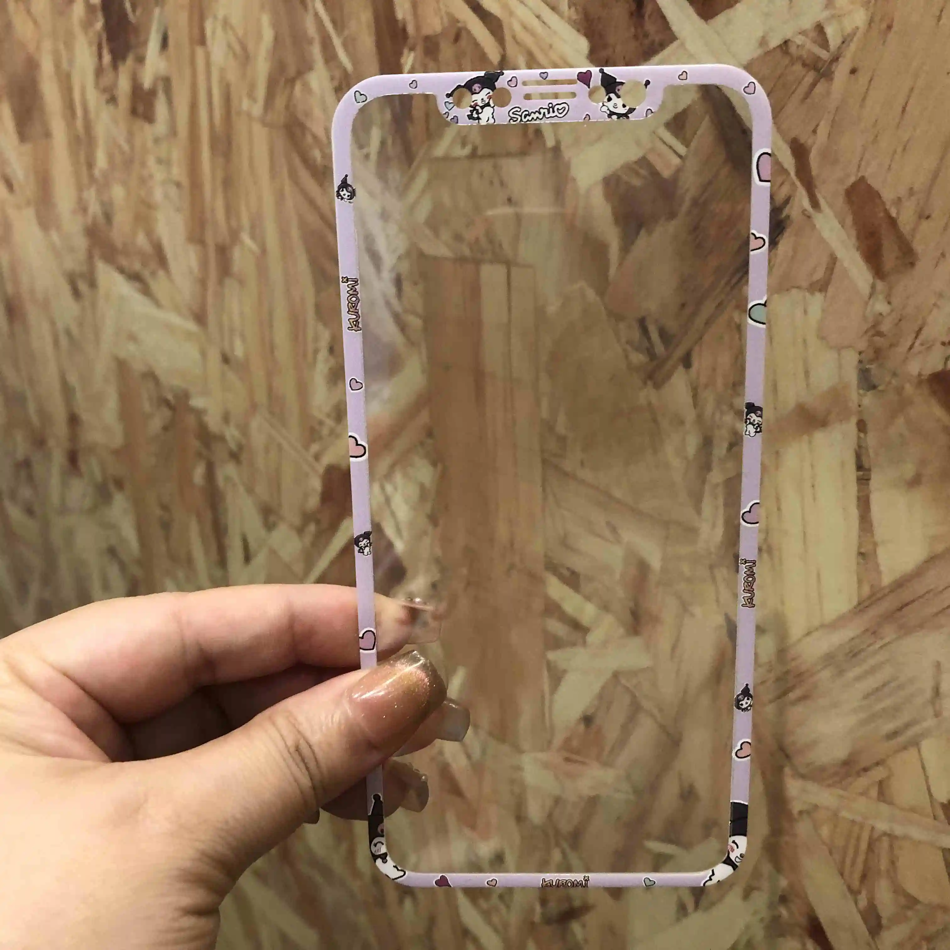 Cinnamoroll Sanrio Hello Kitty Cartoon Apple XR Cute Tempered Glass Film New iPhone11/12/13/14/15promax Full Screen Colour Film - Image 3