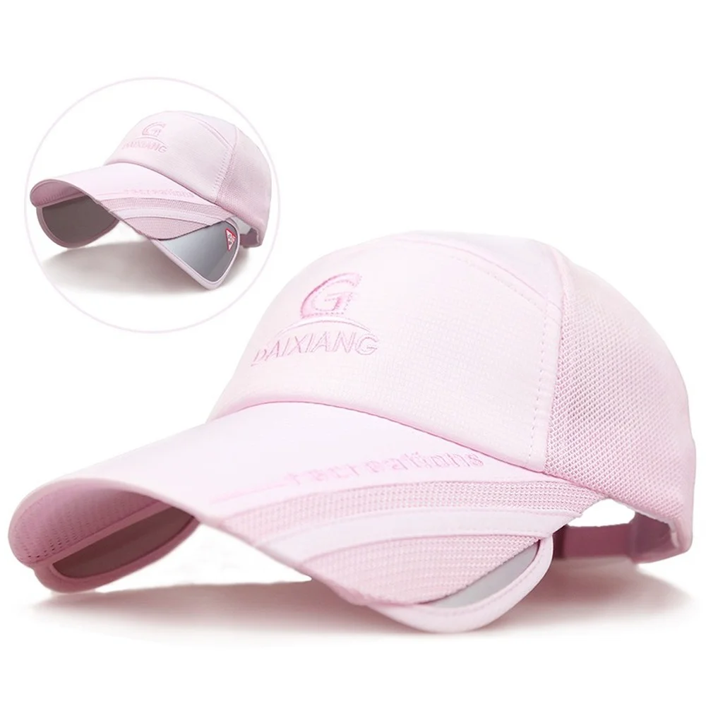 Wide Brim Sun Hat with Adjustable Visor Scalable Baseball Cap Design UPF Sun Protection for Outdoor Riding & Hiking