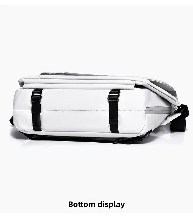 Große Umhängetasche mit viel Stauraum, wasserdichte Messenger-Tasche, mit Magnetverschluss, Handtasche für Laptops, ideal für Studenten und Männer. – Detail 24
