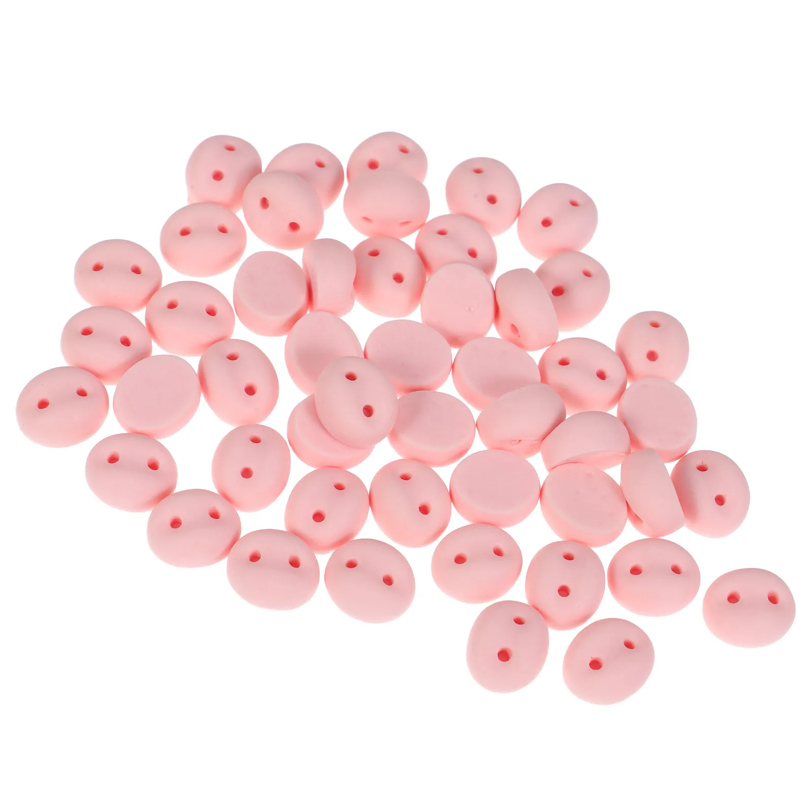 

50Pcs Resin Pig Nose Realistic Snout Accessories for Stuffed Animals Making DIY Halloween Props Halloween Pig Nose
