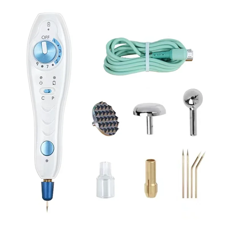 جهاز تجميل محمول لإزالة الشامات الشخصية للوجه للاستخدام المنزلي وتبييض وإزالة البقع الداكنة ABS شحن سريع محمول باليد #4