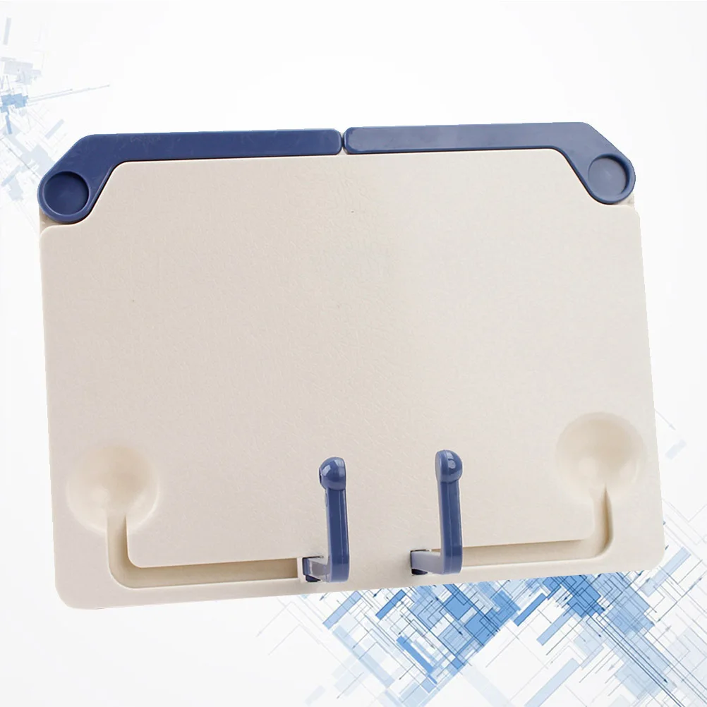 Студенческая складная музыкальная подставка, белая портативная пластиковая рамка для чтения, настольный держатель для планшета и книг, регулируемый зажим, музыкальный держатель