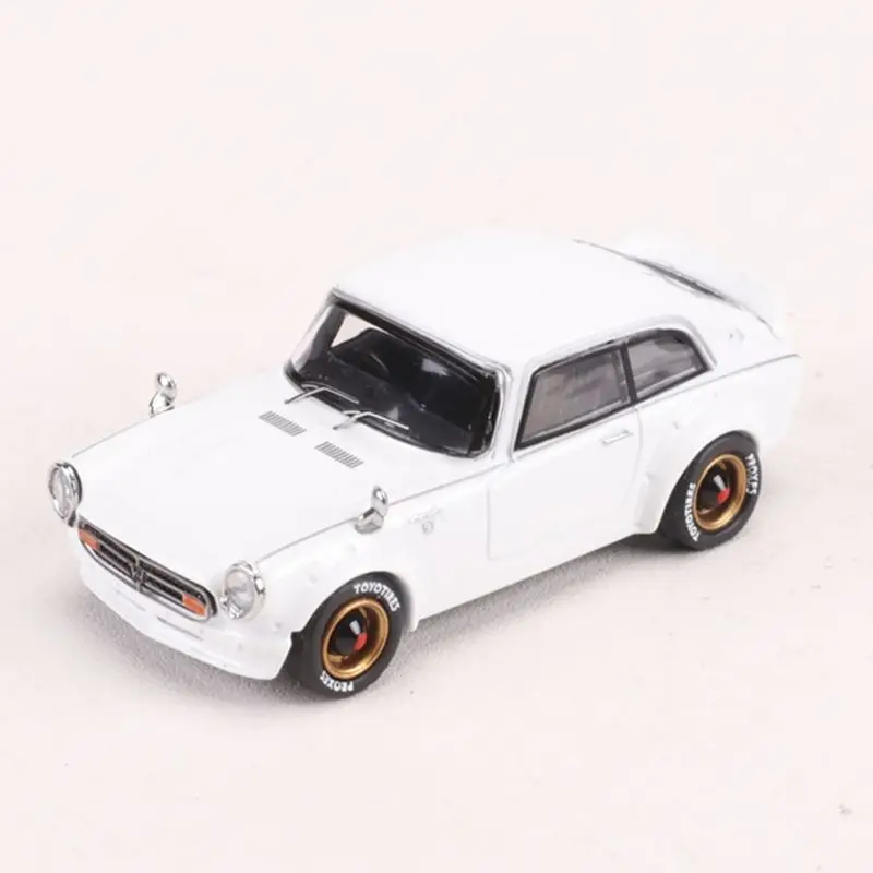 Diecast 1/64 Honda S800 Legering Model Auto Hars Model Auto Spelen Voertuigen Speelgoed voor Jongens Defecte Speciale