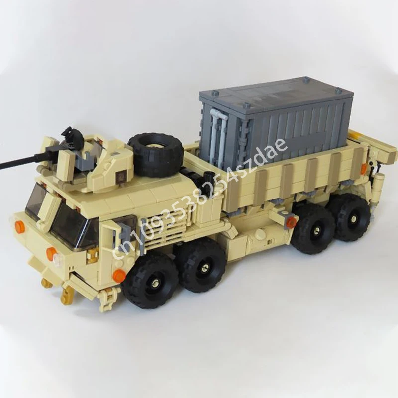 

990pcs MOC Oshkosh HEMTT- M985A4 Heavy Expanded Mobility Tactical Truck Building Blocks Logical thinking up Construction Kids