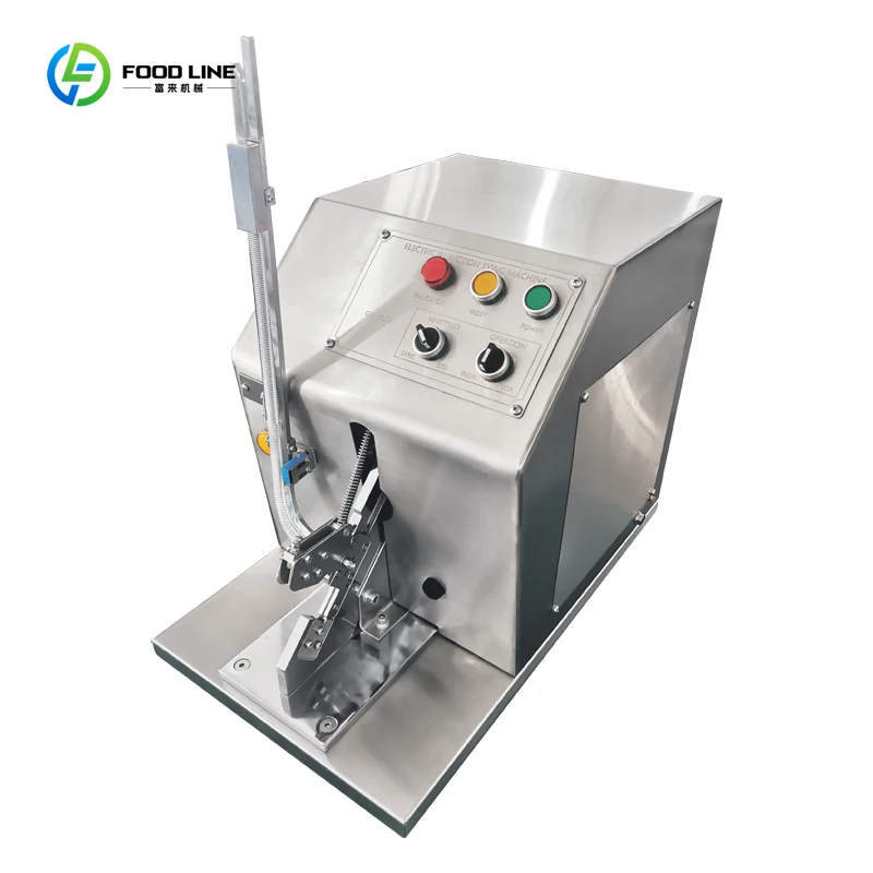 Commercial Automatic Pedal Induction Sealing Sausage Clip Machine