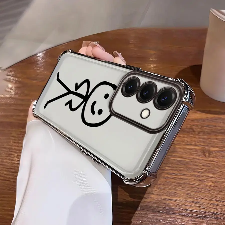 حافظة لهاتف سامسونج جالاكسي A52 A17 A15 A13 A25 A16 A26 A24 A35 A36 A33 A21s غطاء ناعم