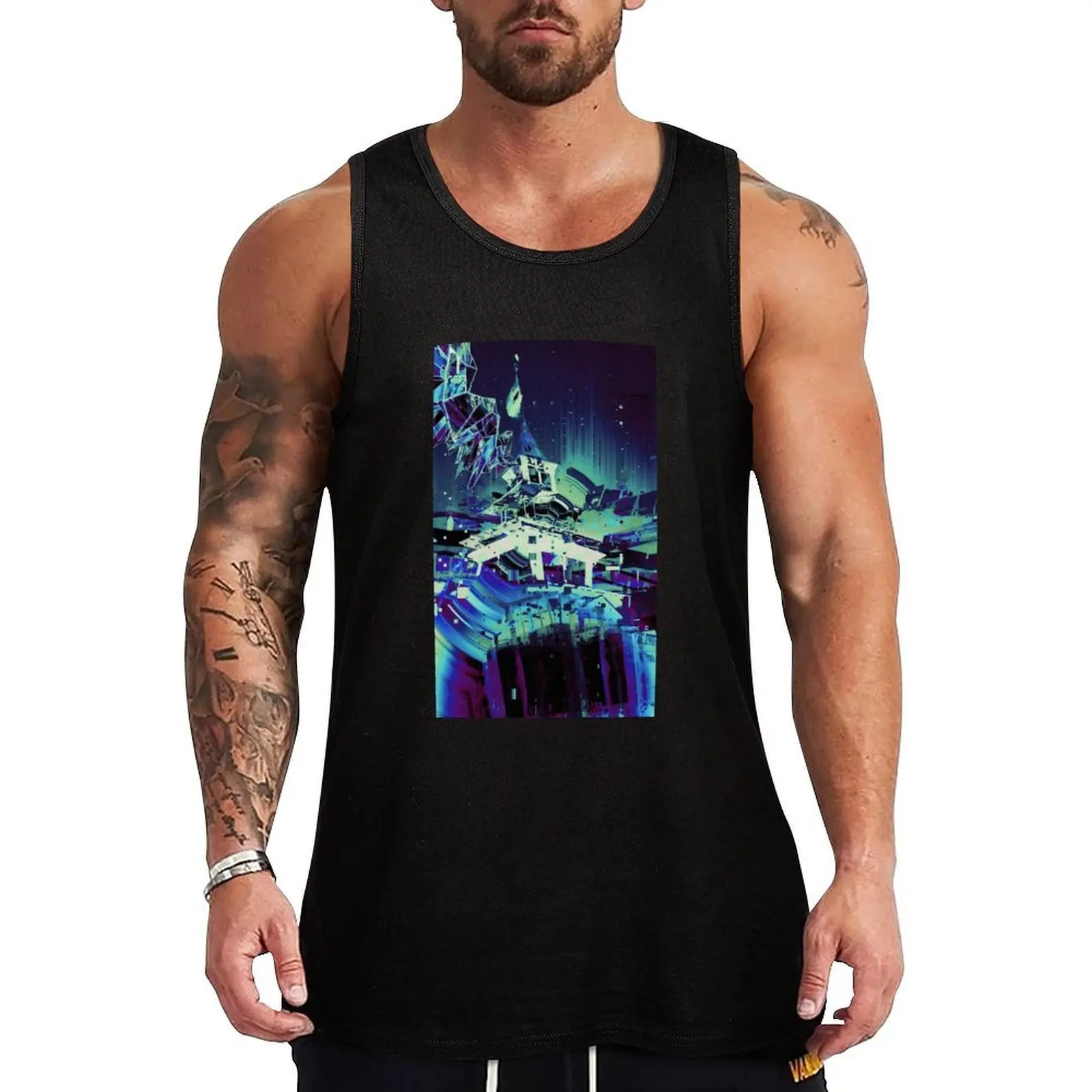

Breaking the Lighthouse Tank Top Man sleeveless shirt t-shirt for men men clothings man vest