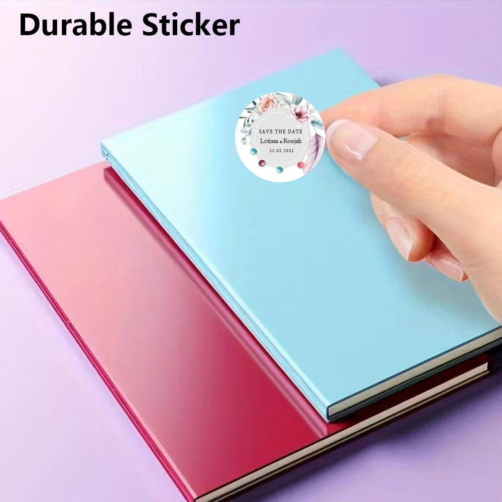 48/96 pcs Hand-drawn illustration Customized Name Stickers Personalized Tag Customized Label Personalized Patches Textbook Tag