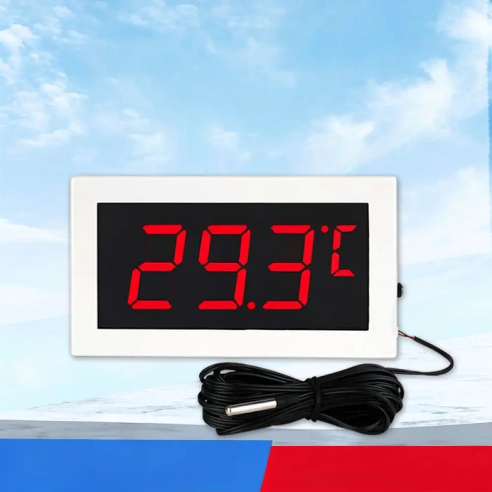 For For Chuangjimei Digital Temperature Meter Industrial Probe Large Screen Display High Speed Thermal Sensing Device Tool