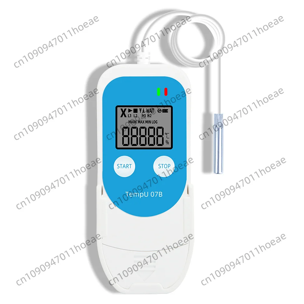 TEMPU07B Liquid Crystal LCD Digital Display Hygrograph Data Logger of Temperature and Humidity