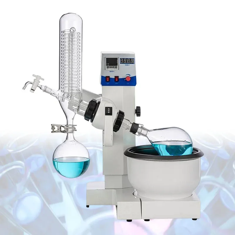 

1L Lab Rotary Evaporator Price Dual Digital Display High Vacuum for Chemical Efficiency