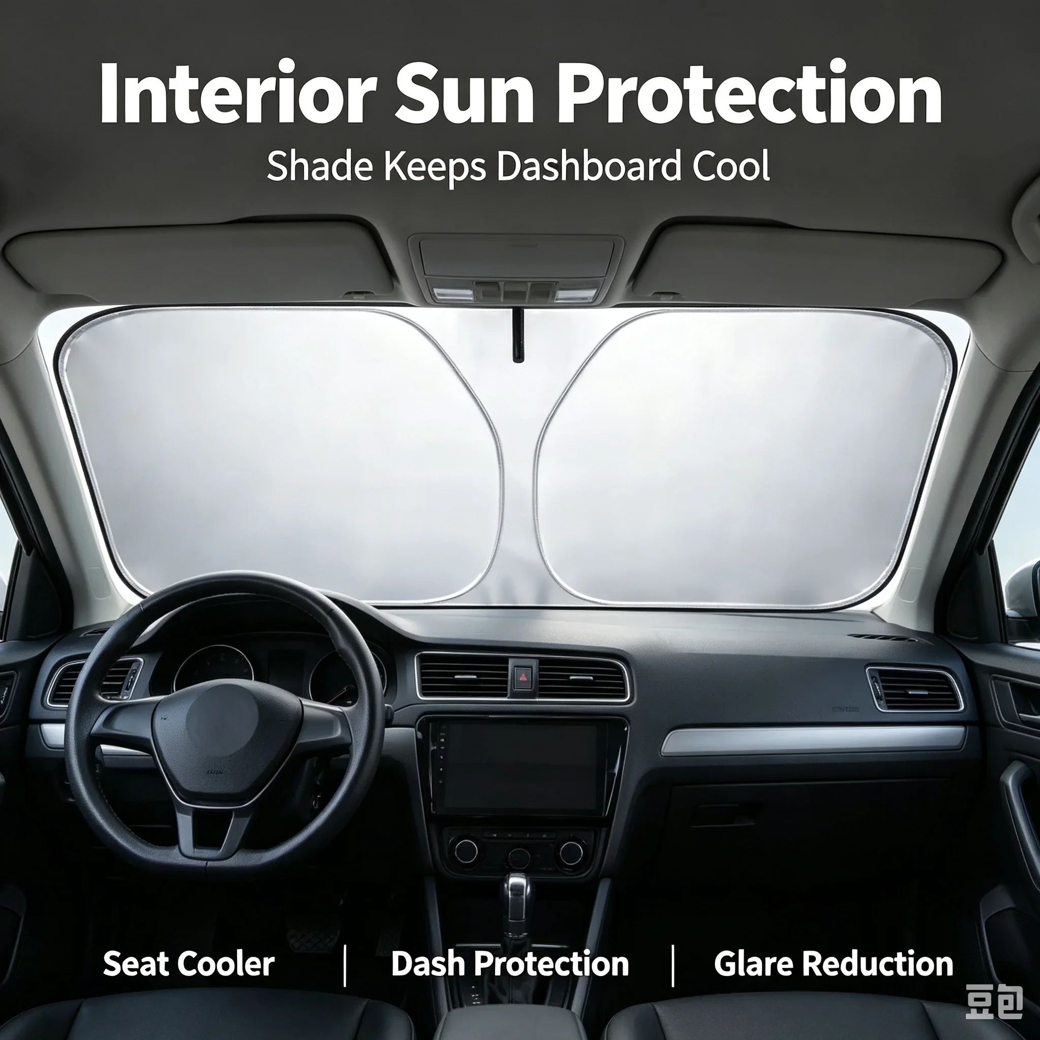 Folding Car Window Sunshade Cover Sun Shade Windshield Visor Protector Windscreen Auto UV Protection Curtain Styling Accessories