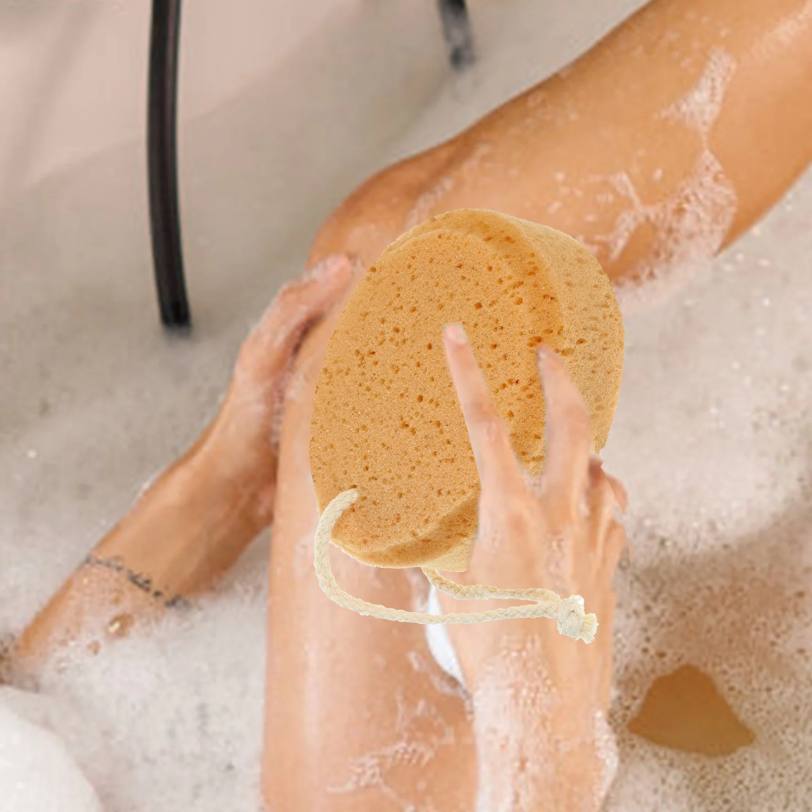 

10 шт. натуральных губок-сот для душа, безопасных для кожи, для детей и взрослых, для отшелушивания и массажа, очищающее средство для душа