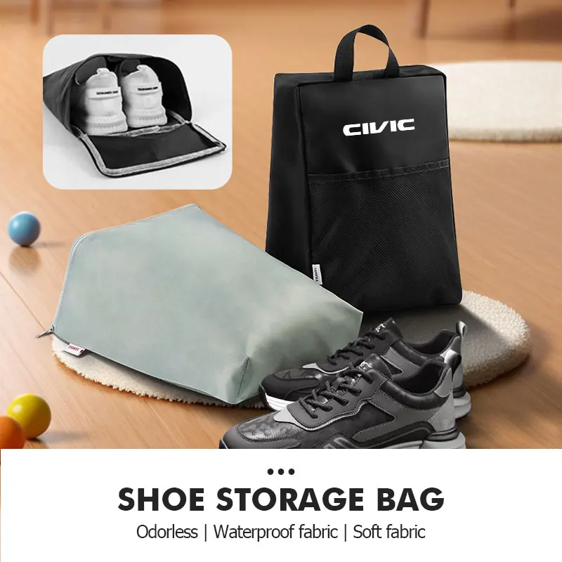Portable Golf Shoe Carrier Bag Pack Tee Bag Sports Accessories For Honda typer civic 4d 10th gen 8th 2014 2015 2016 2017 2018 view 4