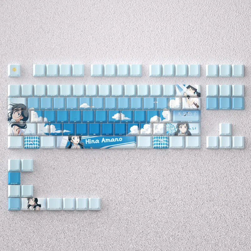Ti Moy Yangcai Theme Keycap Механическая клавиатура Keycap Оригинальный PBT Игровая клавиатура Аксессуары Соберите подарки Индивидуальный колпачок для клавиатуры