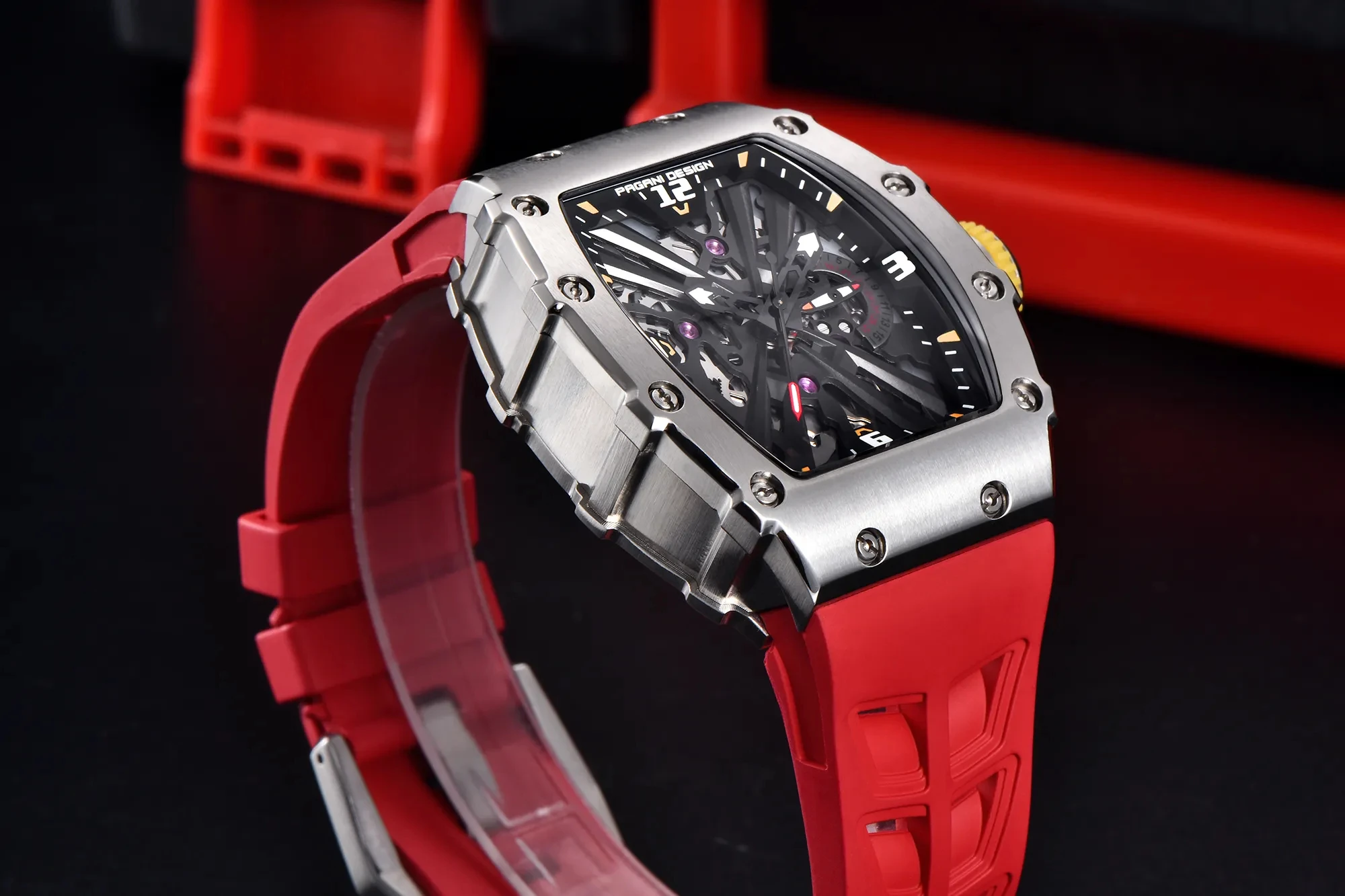 2023 New PAGANI DESIGN Casual Fashion Men Quartz Watches Japan VH65 Movement Sapphire Stainless Steel Case Waterproof Wristwatch