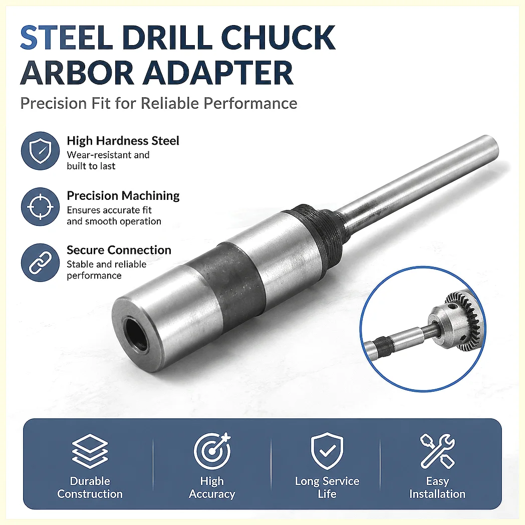 11mm Straight Shank Hollow Paper Drill Bit 2.5-8mm Punching Dia for Paper Punching Machine, High Precision Hole Cutter for Of