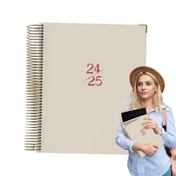 2025 Weekly Diary Agenda Planner Notebooks Multi-function Wear-resistant Academic Portable Books School Supplies For Teacher