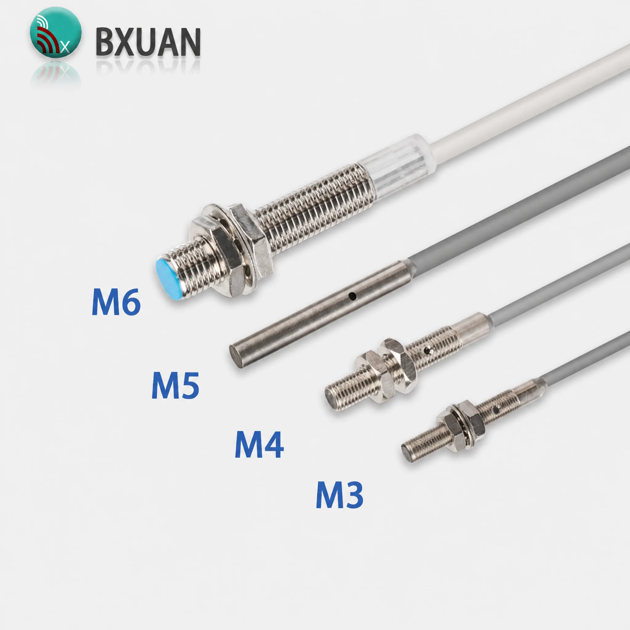 M3 Inductive Proximity Sensor Flush Type 0.8mm Detecting Distance DC 3 Wire NPN PNP NO NC Proximity Switch