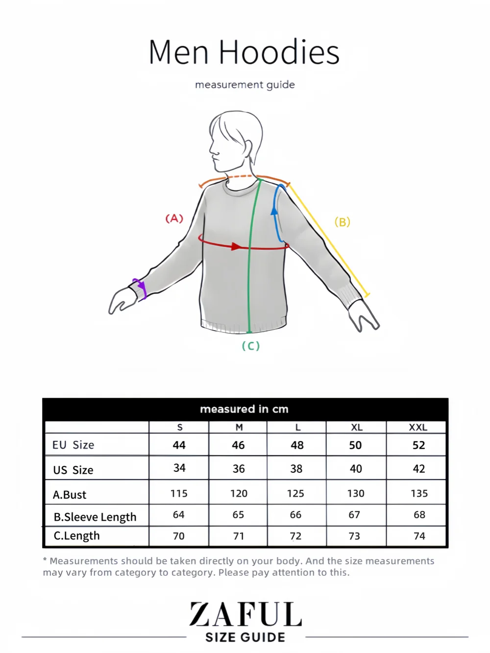 ZAFUL Hoodie for Men Fuzzy Polar Fleece Sweatshirt Letter Embroidered Turtleneck Streetwear Pullover Winter Unisex Zipper Sweats