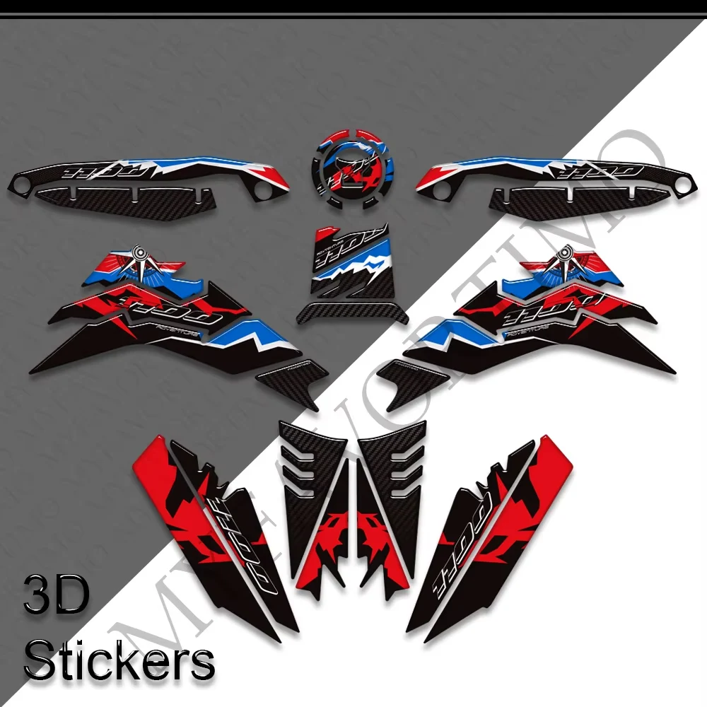 Motorcycle Fuel Tank Pad Protector Covers Waterproof 3D Stickers Kit For Africa Twin CRF 1100L CRF1100L CRF1100  Adventure - view 6