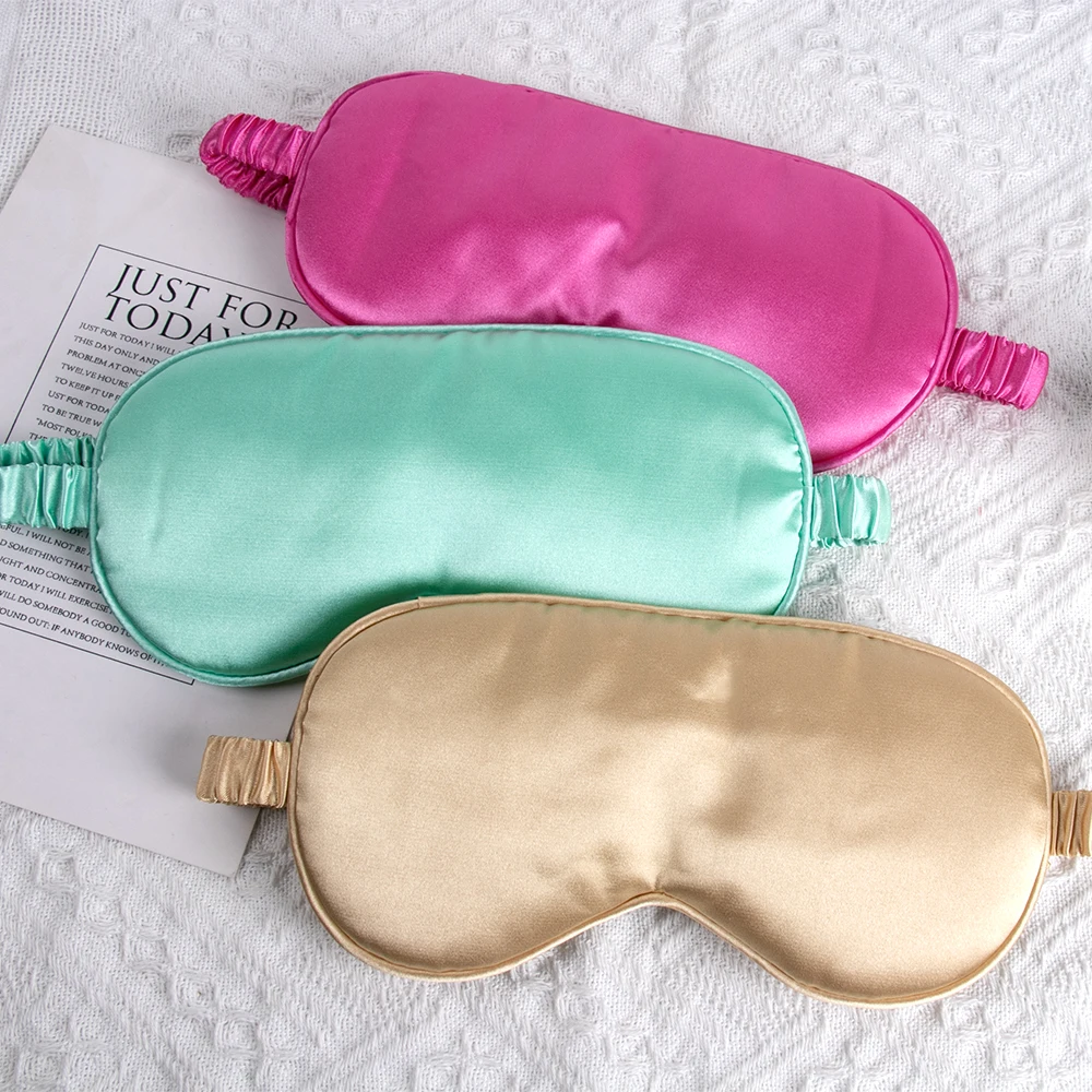 1pcs Solid Color Sleeping Eye Mask Bride Eye Cover Eyeshade Bachelorette Party Wedding Bride Shower Bridesmaid Gift Supplies