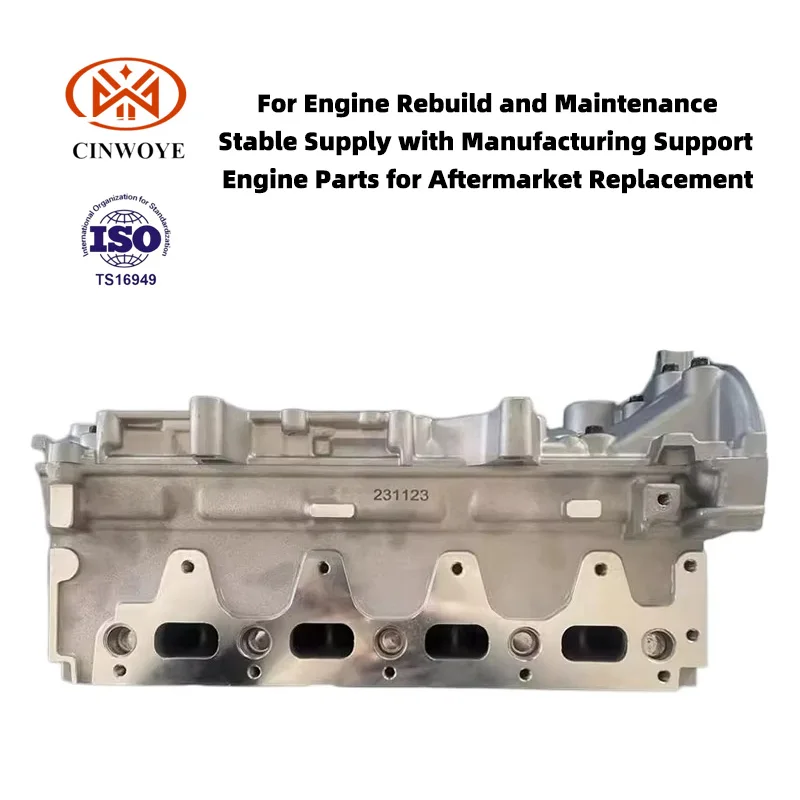 Aluminum K4M Engine Cylinder Head for Renault Megane Clio Scenic Dacia Logan 1.6L 16V 7700600552F 7701471364