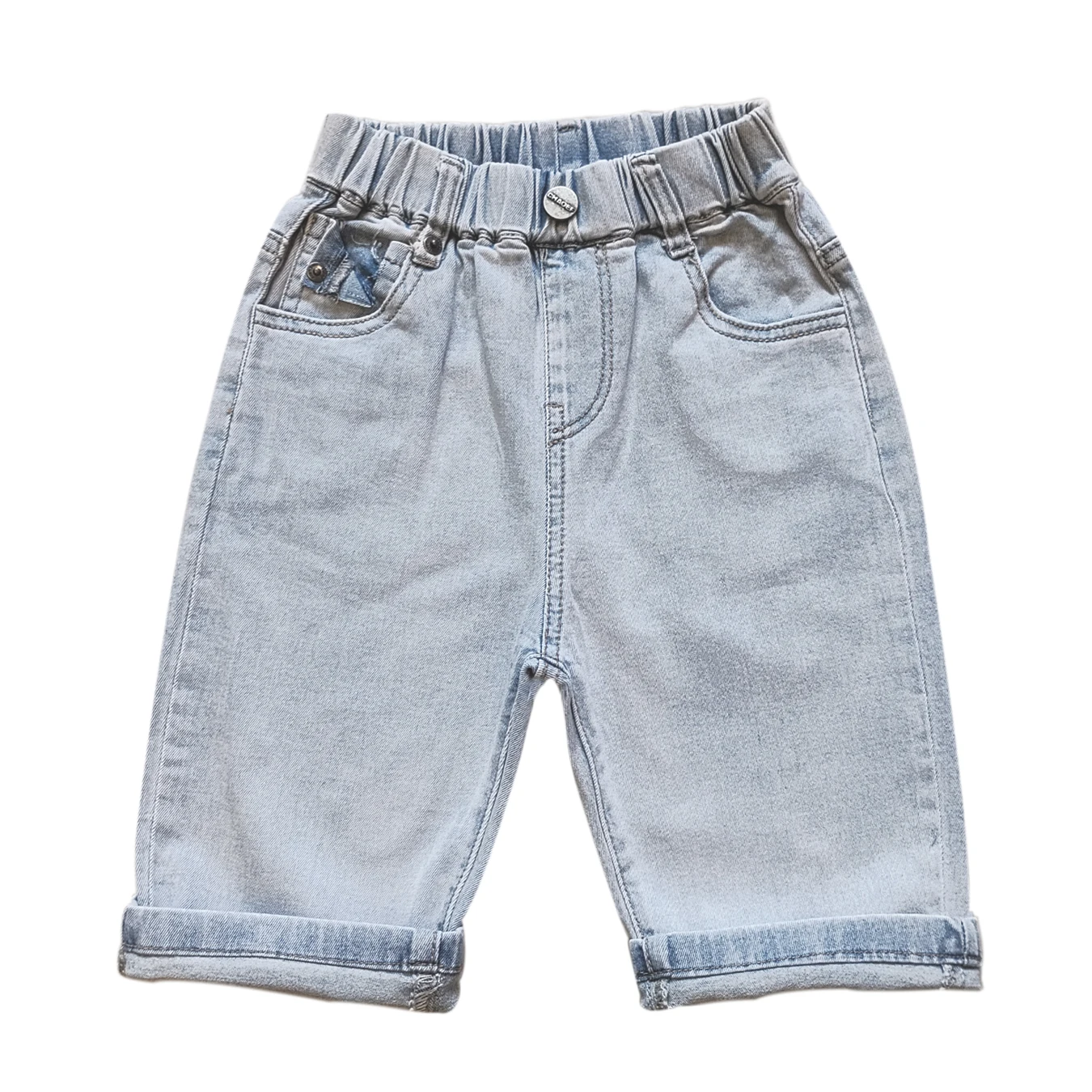 5103 casual  soft denim shorts  summer kids boys  shorts jeans loose 50%-70% length