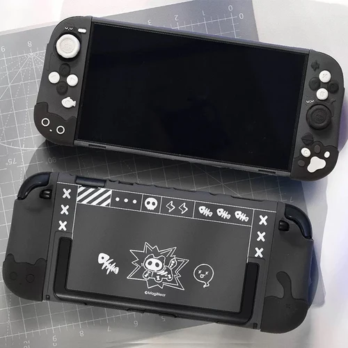 Funda Protectora Cool Black Cat Compatible Con Switch 2