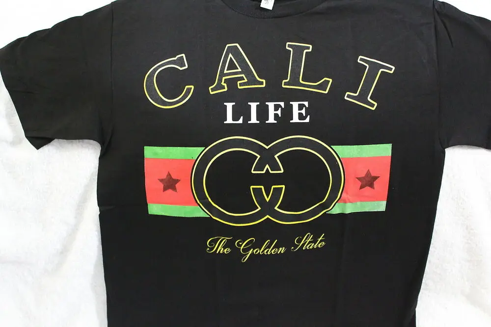 CALI LIFE THE GOLDEN STATE CALIFORNIA T-SHIRT