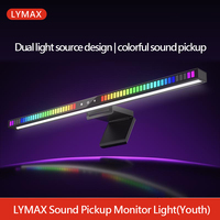 LYMAX d17 screen hanging light e-sports screen light sound pickup rhythm dynamic atmosphere light computer screen hanging light