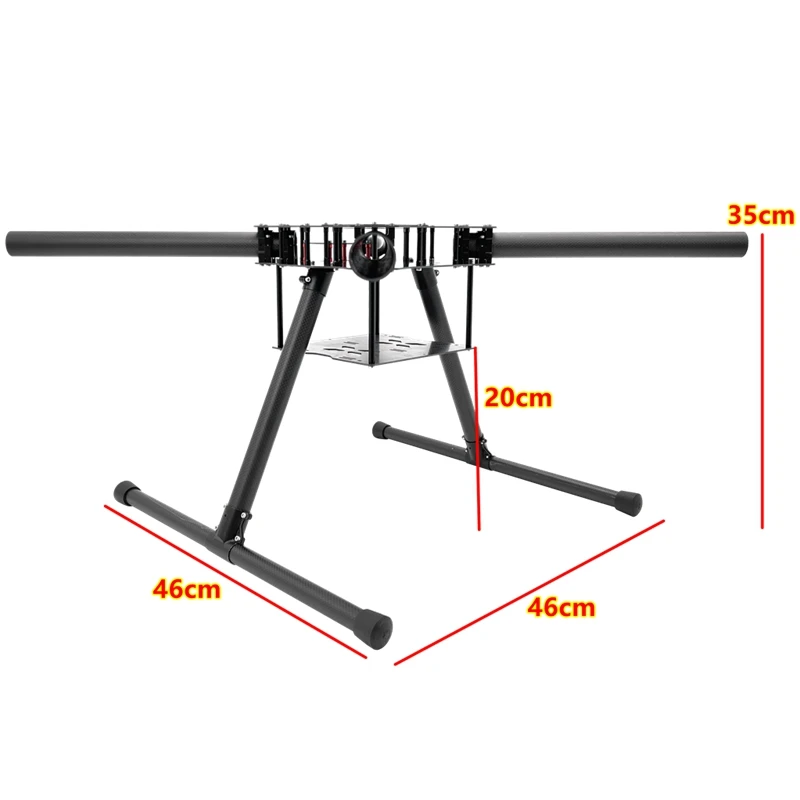 XAERO 860 900mm Carbon Fixed Quad Frame 30mm for Hobbywing X6 Plus 5kg Payload Industrial UAV
