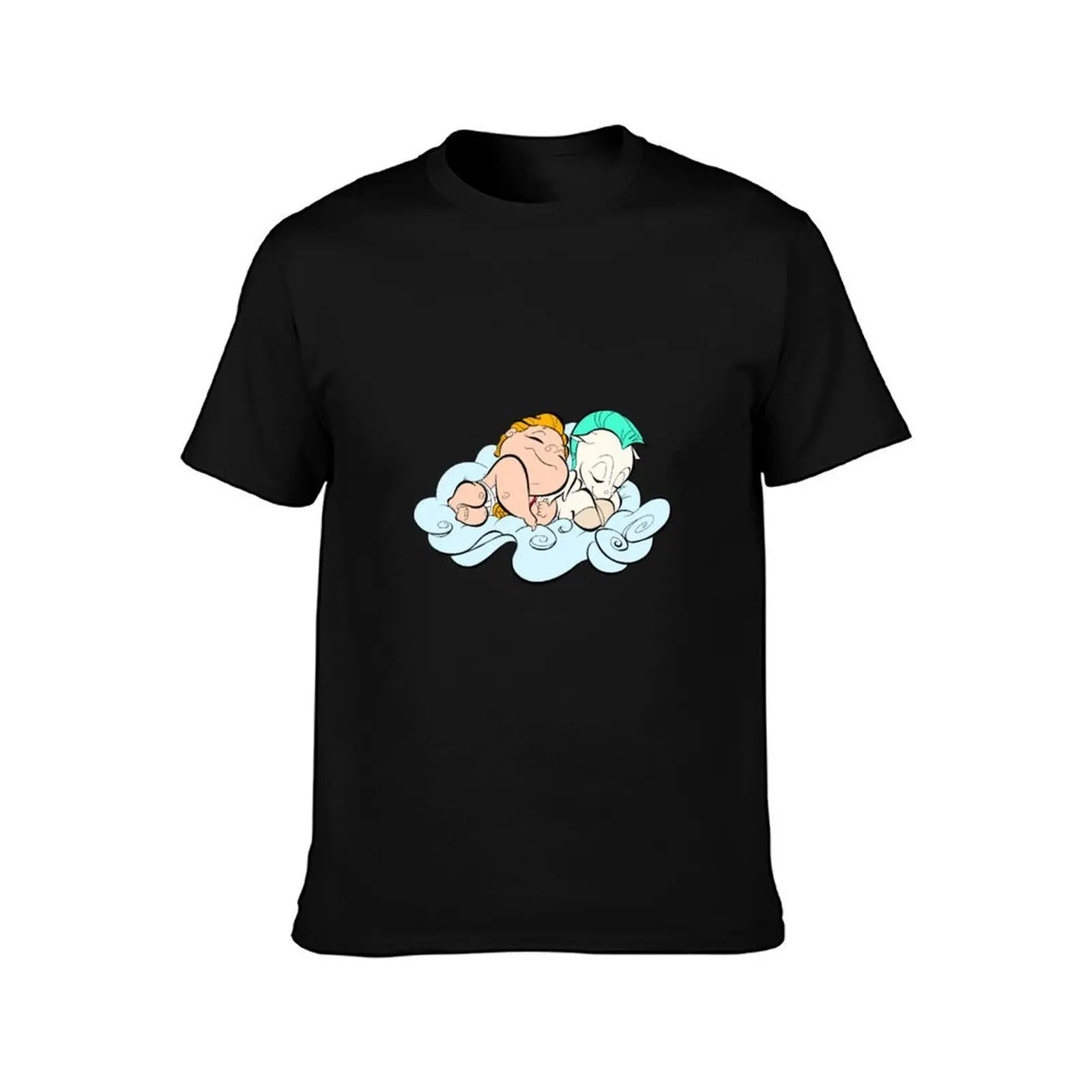 Hercules & Pegasus T-Shirt Breathable Basic Cotton T-Shirt
