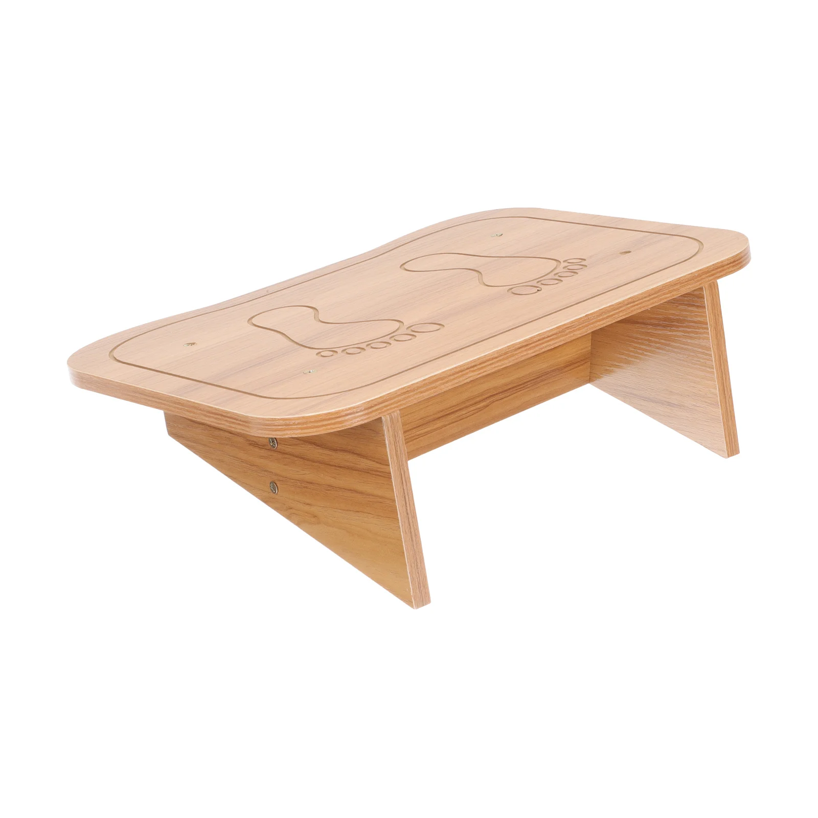 Foot Stool Small Plastic Office Foot Rest Under Desk Anti Slip Raised Convenient Footrest for Home Office Relax