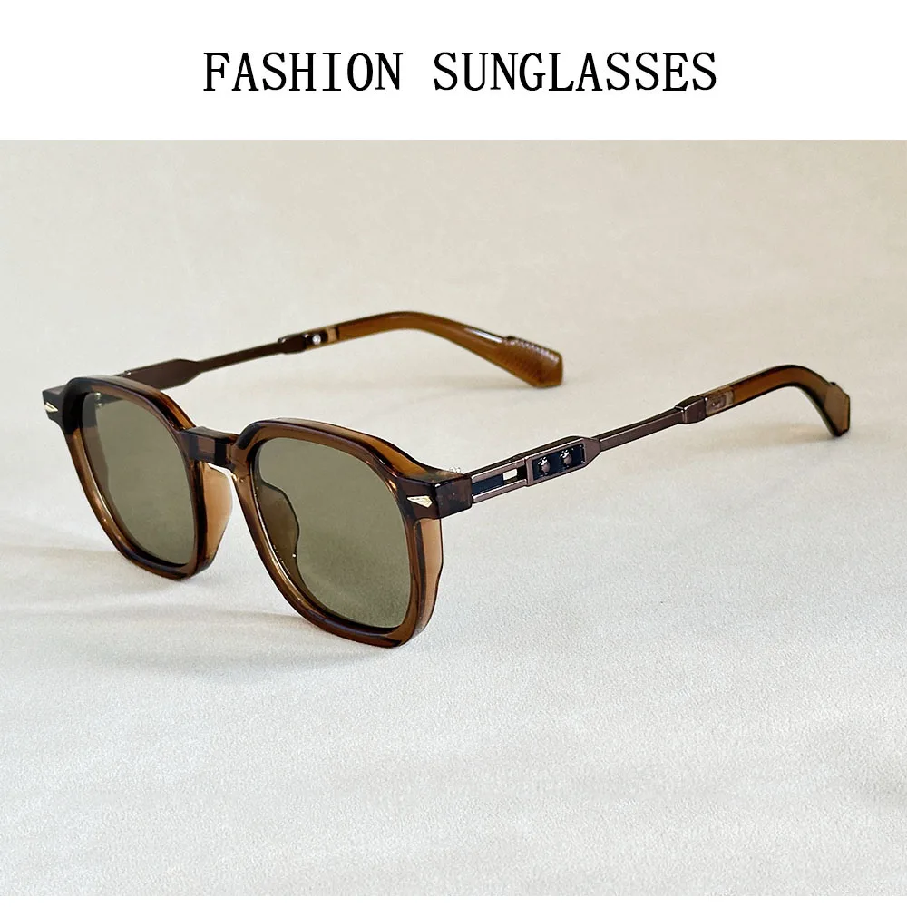 2025, Sonnenbrille Männer Vintage Sonnenbrille Frauen Retro Mode Gläser Urlaub Luxe Femme Lunette Soleil Femme Gafas De Sol Hombre – Detail 12