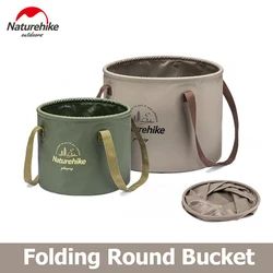 Naturehike Folding Bucket Waterproof Water Sink Bucket Portable OutdoorTravel Foldable Water Basin Camping Hiking Storage Bucket