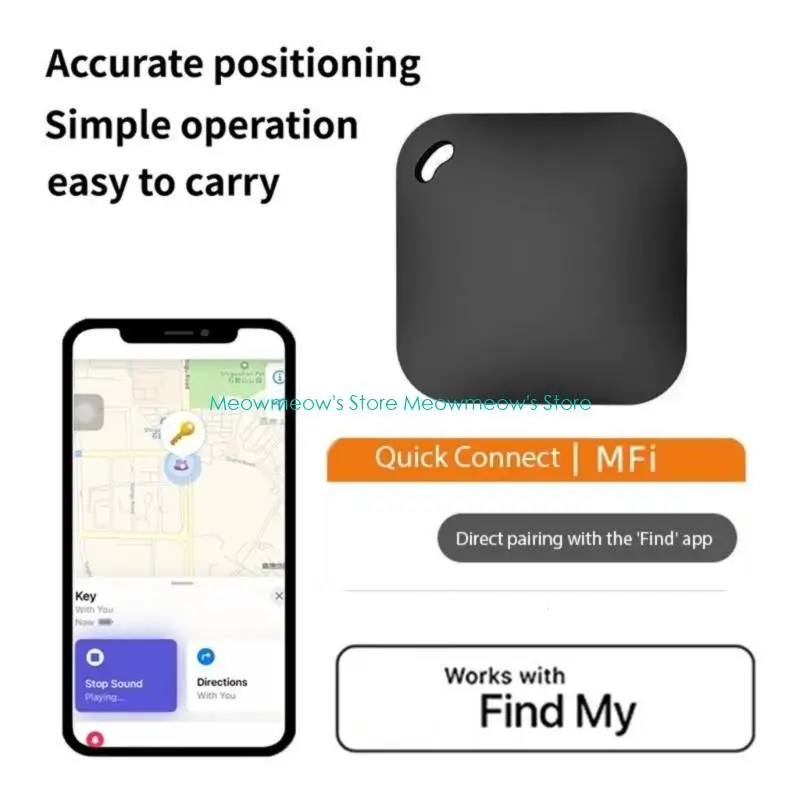 Dispositif anti-perte compatible portable W91A pour les bagages clés Emplacement précis